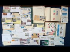 Collection of Stamps to include First Day Covers, stock books, stock stamps, world stamps albums etc