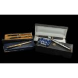 Good Collection of Pens. Includes Sheaffer, Paper Mate etc ( 4 ) Pens In Total. ( Boxed )