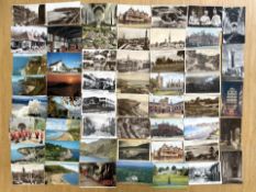 Good Collection of Postcards. Various Subjects. Includes Birmingham, Wales, Banbury, Scotland, Kent,