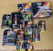 Collection Of Star Wars Figurines - To Name A Few Anakin Skywalker, Amidala, Padme Naberrie & Ben (