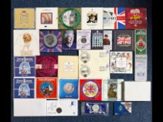 Good Collection of Uncirculated Coins. Includes Commemorative Coins, 1999 Last Coins of the