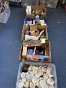 A Large Quantity of Miscellaneous, to include pottery and glass, vases, jugs, ornaments,
