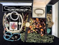 Good Mixed Bag of Costume Jewellery + 925 Sterling Silver Jewellery.