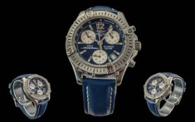 Breitling Colt Chronograph and Chronometer Ocean - Gents Stainless Steel Wrist Watch. Ref No;