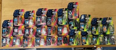 Collection Of Star Wars Figurines - To Name A Few Han Solo, Bossk, Chewbacca, Yoda, C-3PO,