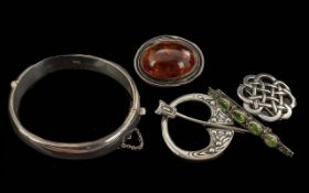 Collection of 925 Sterling Silver Jewellery. All Stamped for 925 Silver. Combined Weight Approx 52