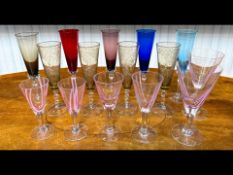 Collection of Glass Ware, to include six
