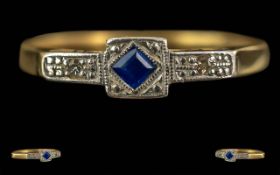 Antique Period Ladies Petite 18ct Gold a