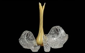 Mixed Collection of Glass comprising thr
