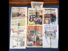 File Containing Great Newspapers Reprint