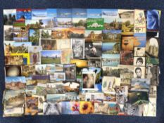 Box of Postcards, to include topographic