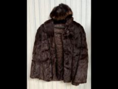 Ladies Mink Coat together with Hat. Thre