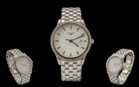 Longines Flagship Classic Gents Steel Qu