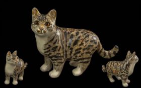 Winstanley Signed and Early Cat Figure w