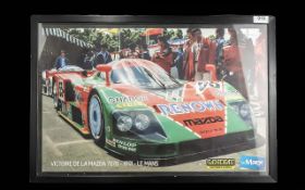 Original Framed Le Mans Vintage Sports P