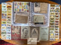 Folder of Vintage Postcards, including h