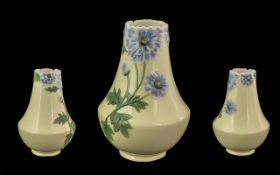 Franz Porcelain Dahlia Vase, measures 15 cm high, No. FZ00520.