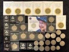 Collection of 40 Assorted Commemorative Crowns.