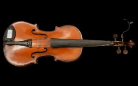 Italian Violin Labelled A. Torelli Lutherie Artistique, dated 1891, of good colour with a two