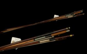 Three Antique Violin Bows.