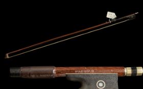 A Good Antique Violin Bow, stamped Paesold - Trothiahy. 73 cm in length.