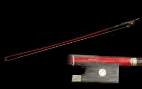Antique Violin Bow Stamped Berini. Size 73 cm.