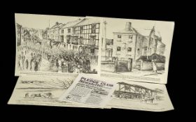 Set of prints by W. Salty along with 198