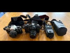 Two Vintage 35mm Cameras, comprising a Z