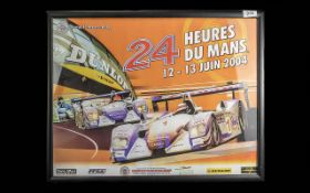 Original Framed Le Mans Vintage Sports P