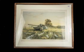 Two Large Framed Prints, one 'Imber Clum