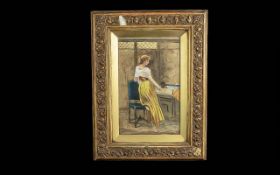 A Russell (1800-1928) Watercolour of an
