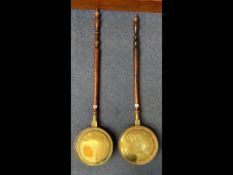 A Pair of Victorian Newly Polished Coppe