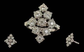 Ladies 18ct White Gold Diamond Set Quali