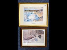 Two Signed Russell Flint Prints, 'The Se