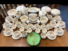 Two Boxes of Poole Pottery 'Springtime', includes dinner, tea and coffee service, comprising tea