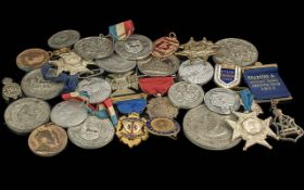 Preston Guild - A Good Interesting Miscellaneous Collection of Guild Medals & Pendant, from the