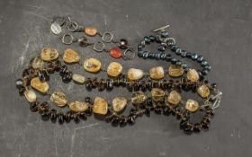 Nice Collection of 952 Sterling Silver & Beaded Jewellery.