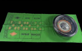 Vintage Bakelite Roulette Wheel.