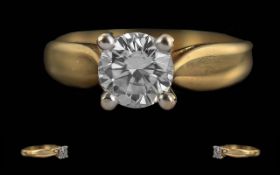 Ladies Excellent Quality Modern 14ct Gol