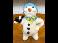 Paul Cardew Handmade Snowman Teapot, sig