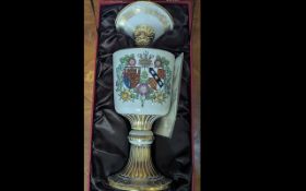 Spode Royal Wedding Chalice, limited edi