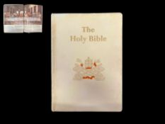 Mid 20th Century Catholic Illustrated Bi