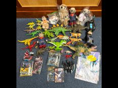 Bag of Dinosaurs, Meerkats, and Batman I