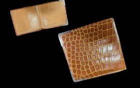 Gents Vintage Tan Leather Wallet with 92