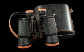 Good Cased Binoculars by Tecnar - Swift