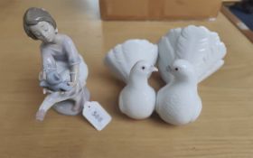 Two Lladro Figures, comprising 'Best Fri