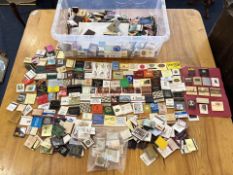 Large Collection of Match Box Covers.