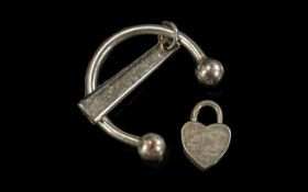 Tiffany& Co 925 Sterling Silver Accessories. Hallmarked for Tiffany and 925 Silver.
