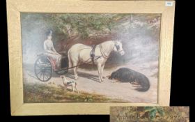 Arthur Baker.RA,RBA.oil painter born in 1845 died in 1911.he was best known for his animal and