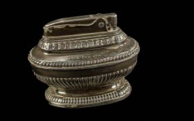 Ronson ' Queen Anne ' Table Top Lighter.